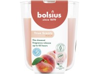 Bolsius True Scents illatgyertya 85x97mm, Barack
